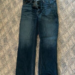 Ariat Men's Dark Blue Straight Jeans